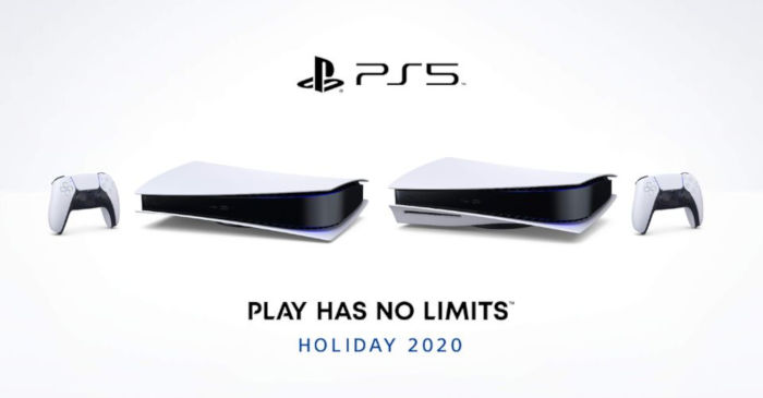 Ediciones de PS5 se muestran horizontalmente en una nueva imagen