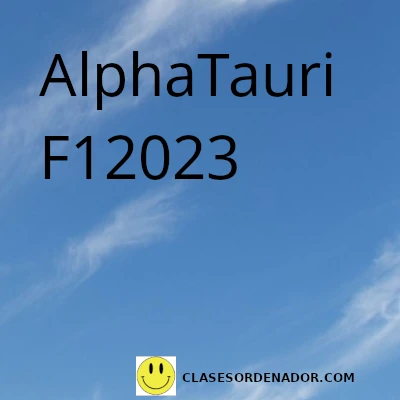 AlphaTauri equipo de la F1 2023