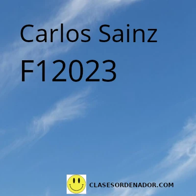 Noticias del piloto Carlos Sainz de Ferrari