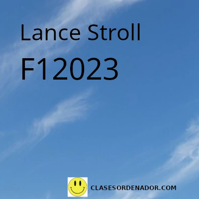 Lance Stroll piloto de la F1 2023
