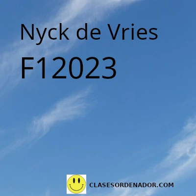 Nyck de Vries ya está en problemas legales