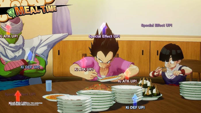 Kakarot Piccolo muestra atencion al detalle del juego